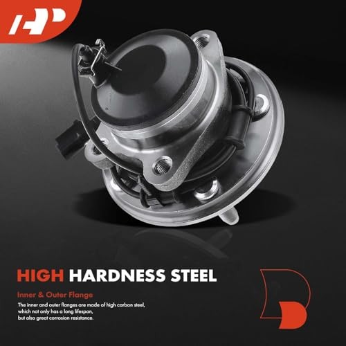 Front Wheel Bearing and Hub Assembly with ABS & 5-Lug Compatible with Jaguar