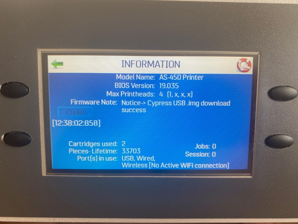 Neopost AS-450 - Rena Addressing printer