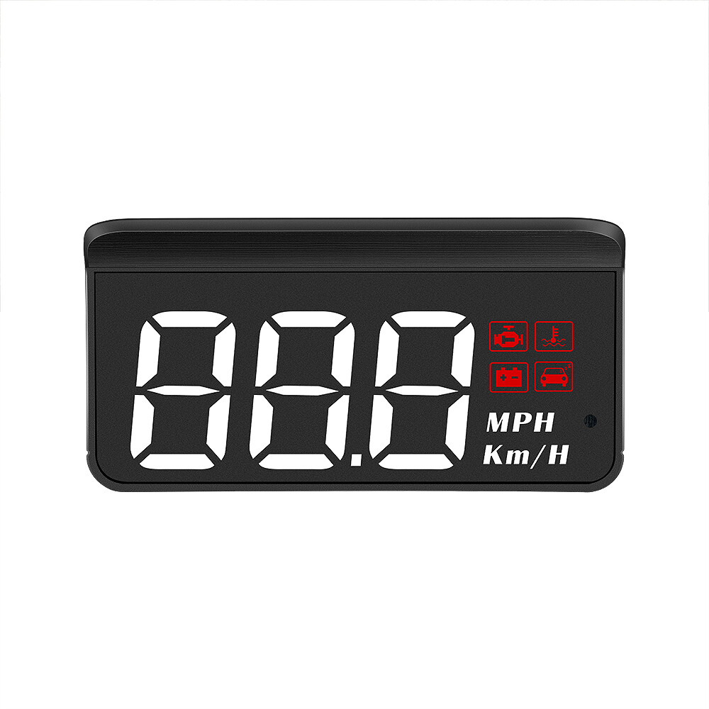 Car Head Up Display M3 OBD2 HUD Overspeed​Warning Windshield Projector