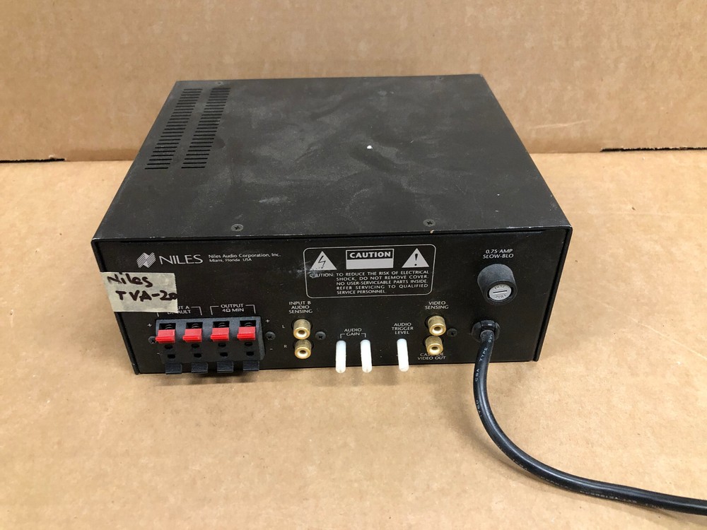 Niles TVA-20 Signal Activated Amplified Speaker Switcher