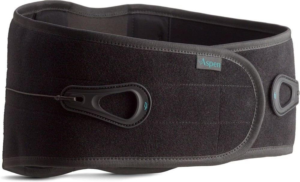 ASPEN Lumbar Support Back Brace, Patented Pulley System for Targeted Compression