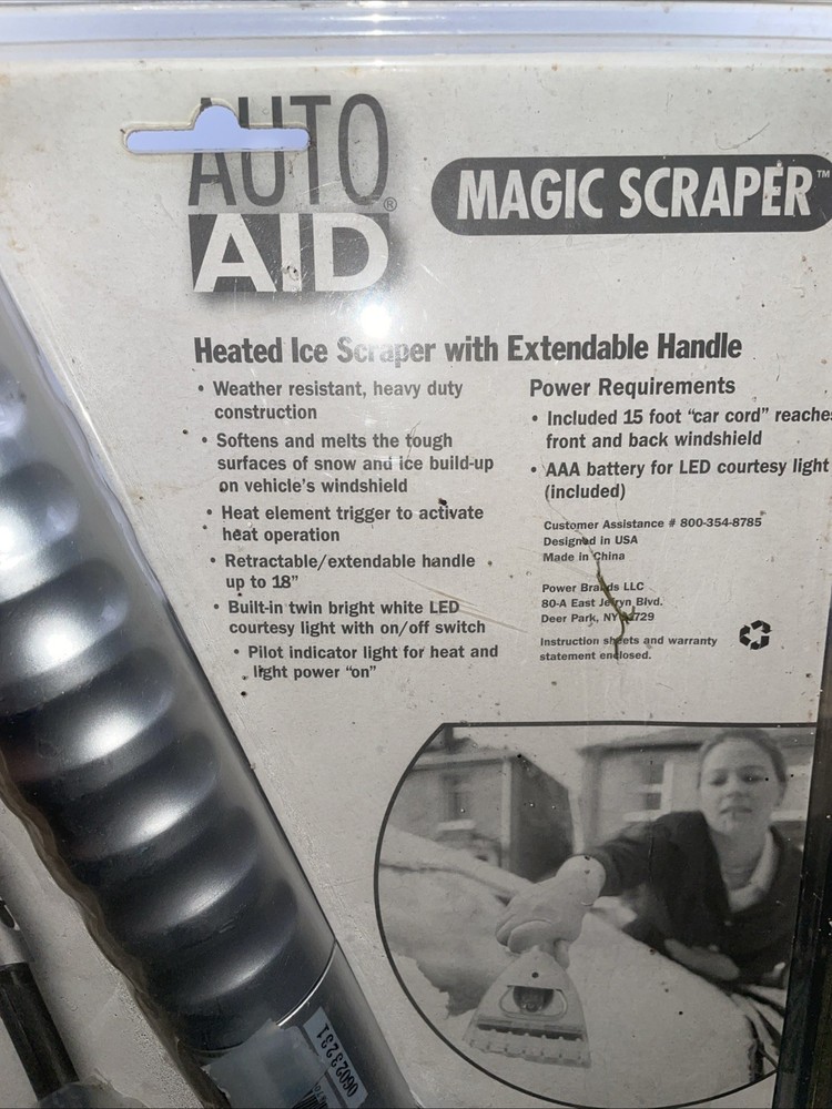 Auto Aid Heated Magic Ice Scraper