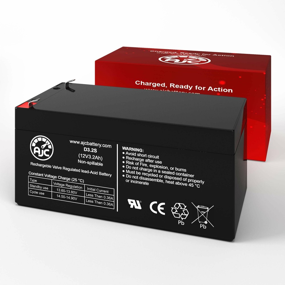 APC Back-UPS ES350 12V 3.2Ah UPS Replacement Battery