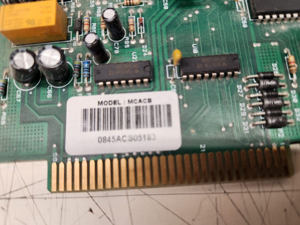 Bogen Multicom QCR24 Intercom Analog Card Module Board MCACB