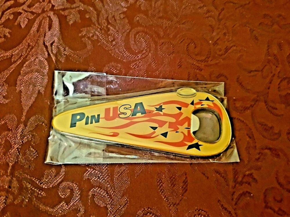 Bottle Opener Pin USA Magnet