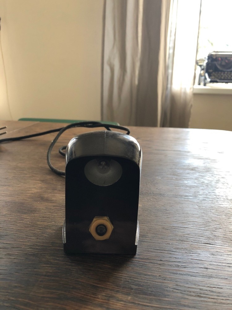 Bakelite microscope light lamp rare antique