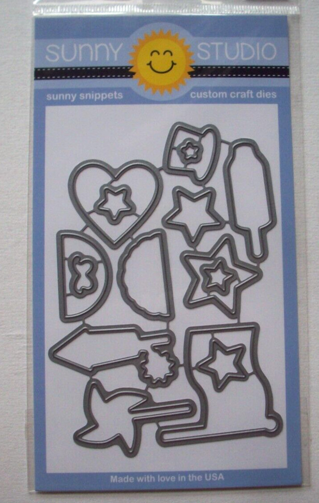 STARS & STRIPES  Sunny Studio craft dies