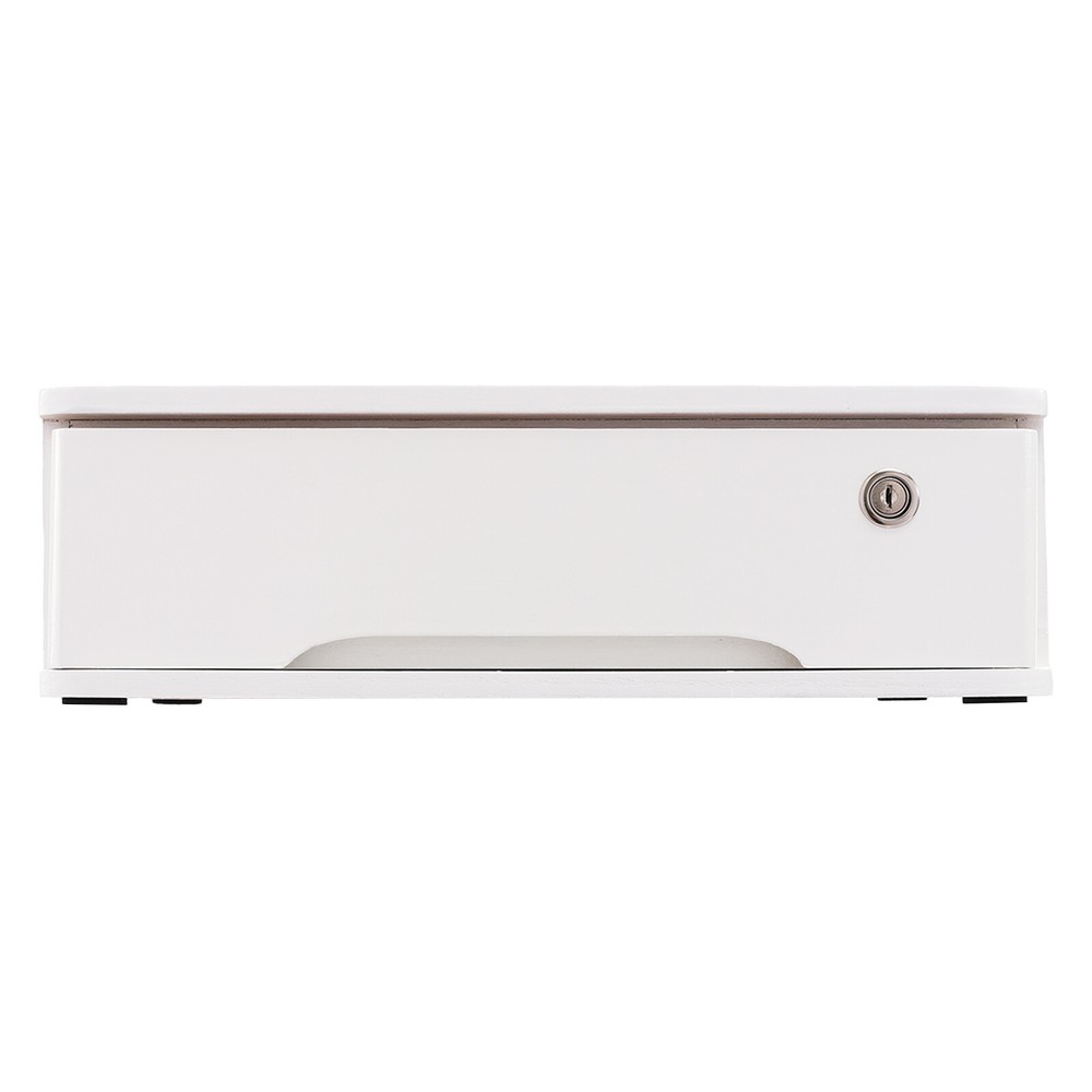 Desktop Storage Organizer With Lockable Drawer Home Office, Desktop Storage Box
