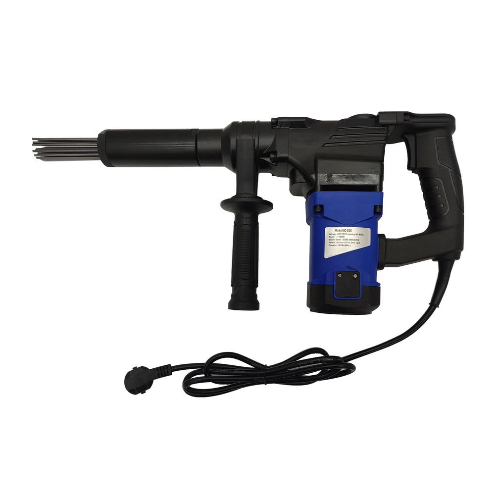 Handheld Rust Remover Electric Rust Removal Needle Scaler 110V with 100 Needles