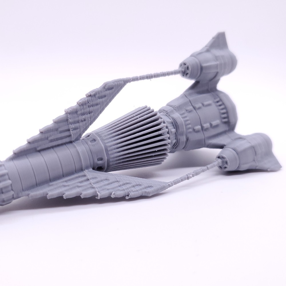 Thunderbird 3 - 3", 6", 12" or 18" Model - Custom Space Ship Kit Sci-fi
