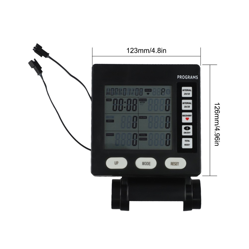 Times and Frequency Measurement LCD Display Counter for Rowing Machine