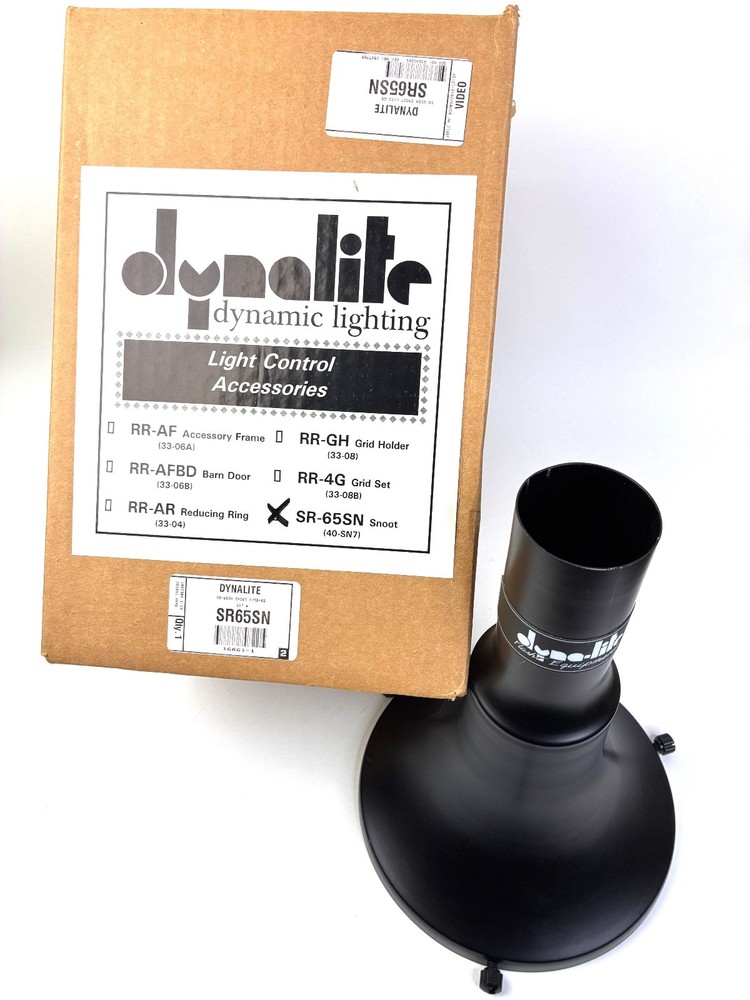 Dynalite SR - 65SN. Light Control Accessories. Strobe head Snoot.
