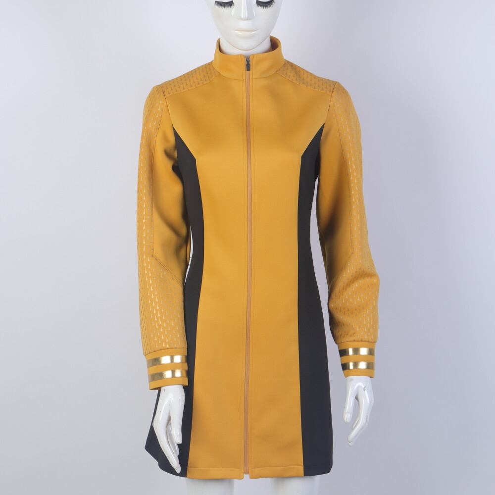 For Strange New Worlds Cosplay Number One Gold Blue Red Dress Starfleet Uniforms