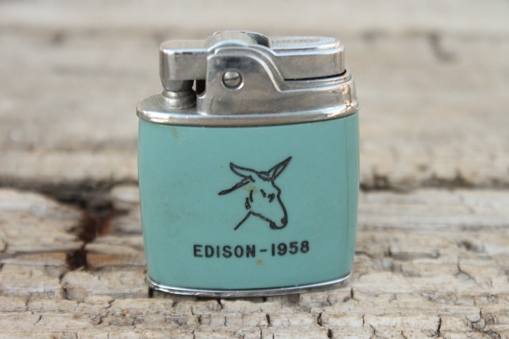 ~~~ VINTAGE RONSON WINDSOR EDISON 1958 LIGHTER ~~~
