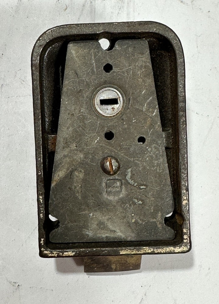 Old Russwin Cast Iron Thumbturn Deadbolt Door Lock