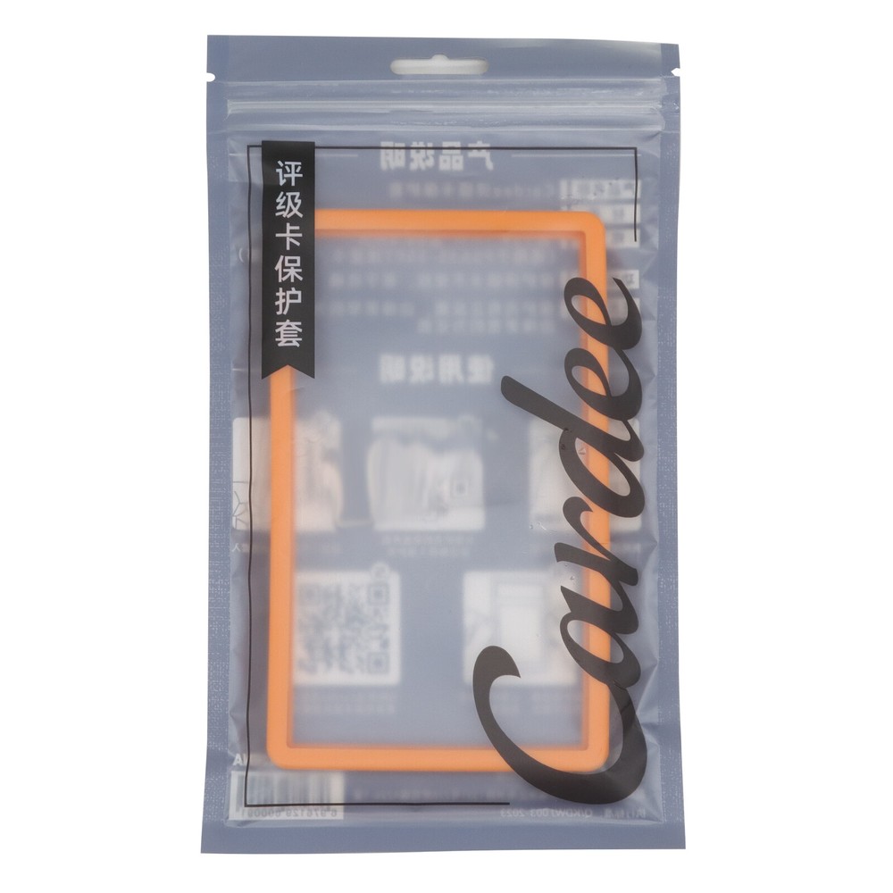 PSA Graded Card Case Guard Protector Multiple Orange Stackable Drop Protection