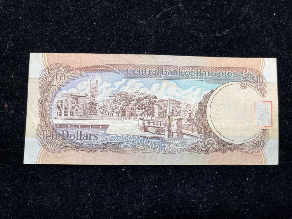 Babardos 10 Dollars Banknote Excellent Condition