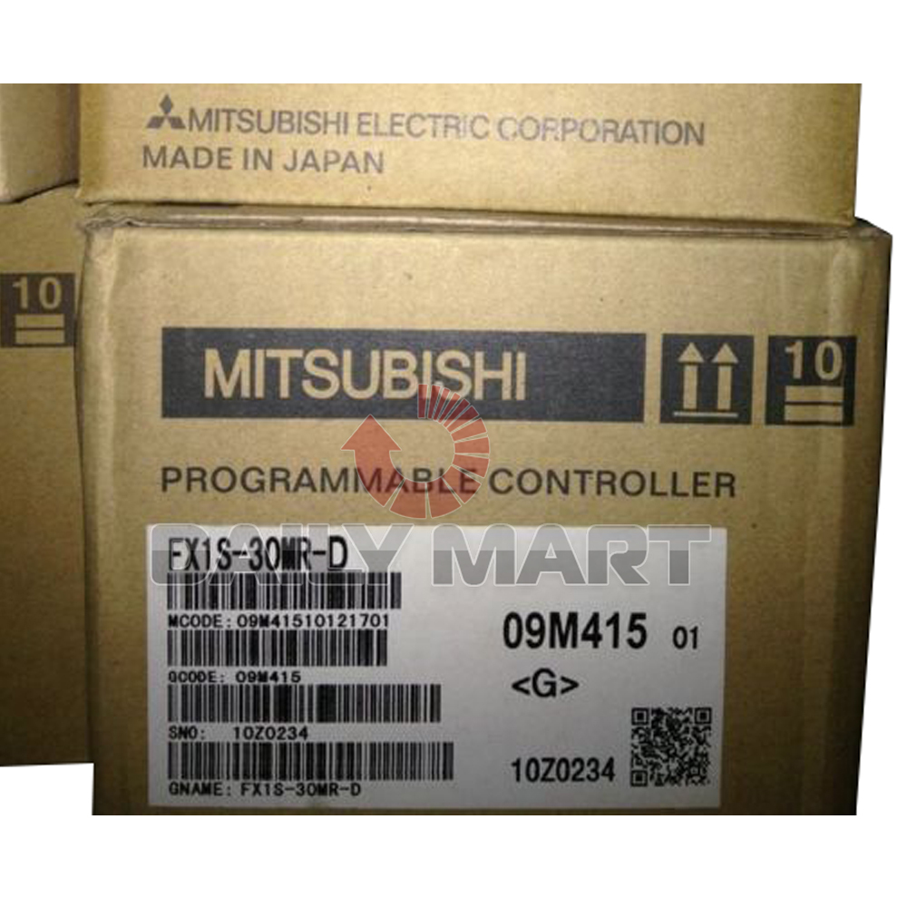 New Mitsubishi Melsec FX1S-30MR-D PLC Basic Unit 24V DC Relay Output Base Unit