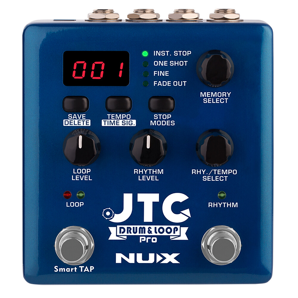 Mint Nu-X Effects JTC Drum & Loop PRO Dual Switch Looper Guitar Effects Pedal