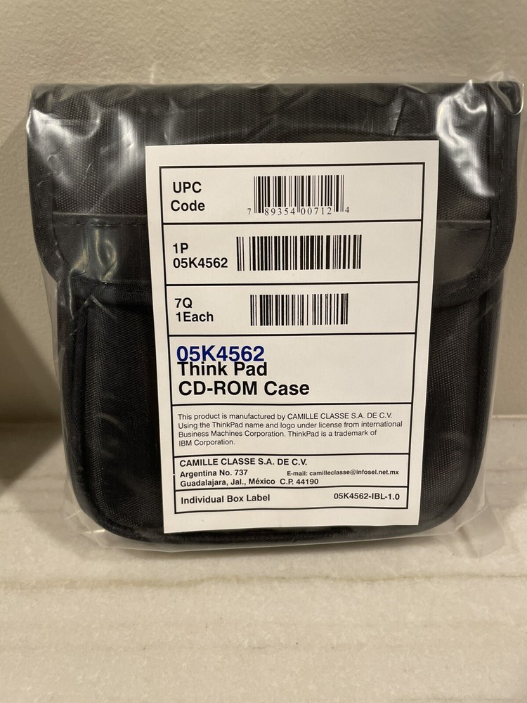 IBM 08K9606 TP Removable Diskette DRIVE 1.44 T22 With CD-ROM Case.