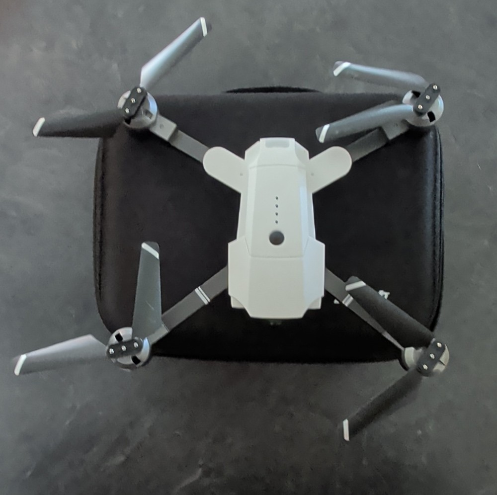 Attop Quadcopter Drone Gray Black with Remote Controller & Carrying Case