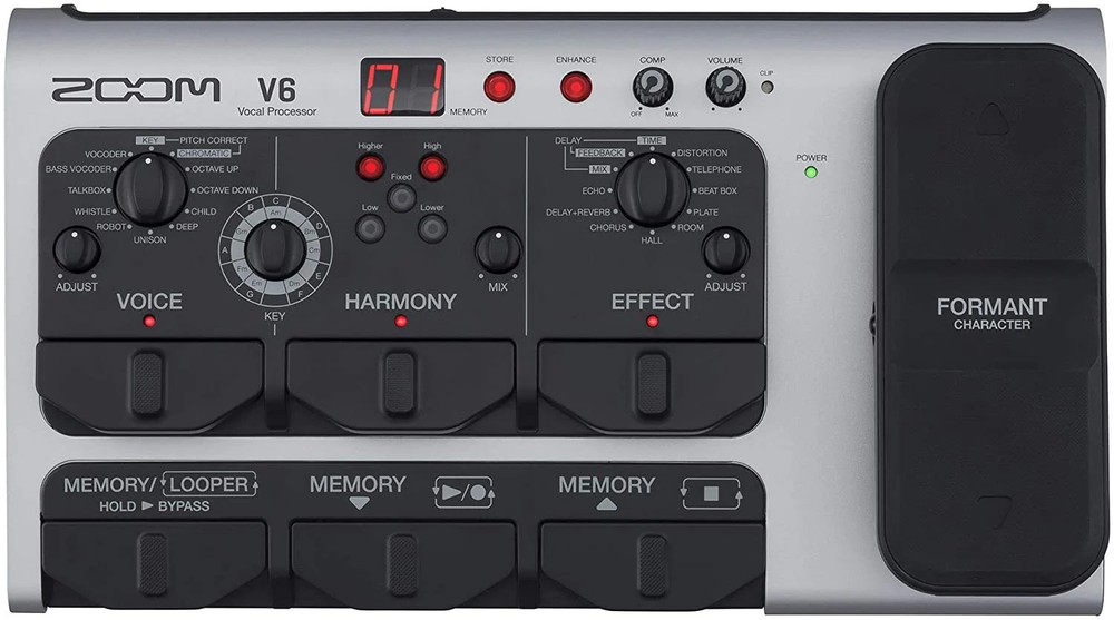 Zoom ZV6 V6 Vocal Processor