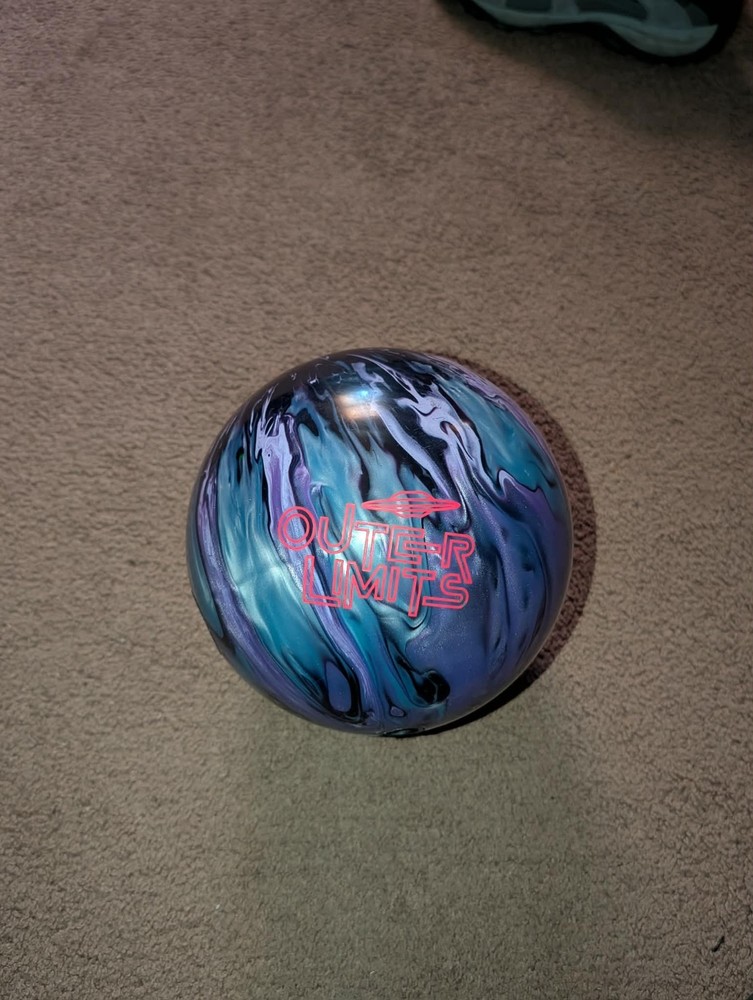 RADICAL OUTER LIMITS Bowling Ball 15 lbs Single Drill Low Games GB5