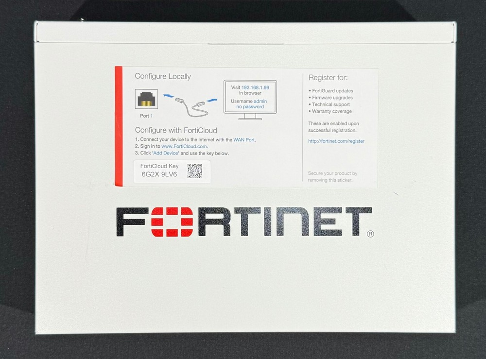 Fortinet FG-60E Fortigate-60E Network Security Firewall - Same Day Shipping