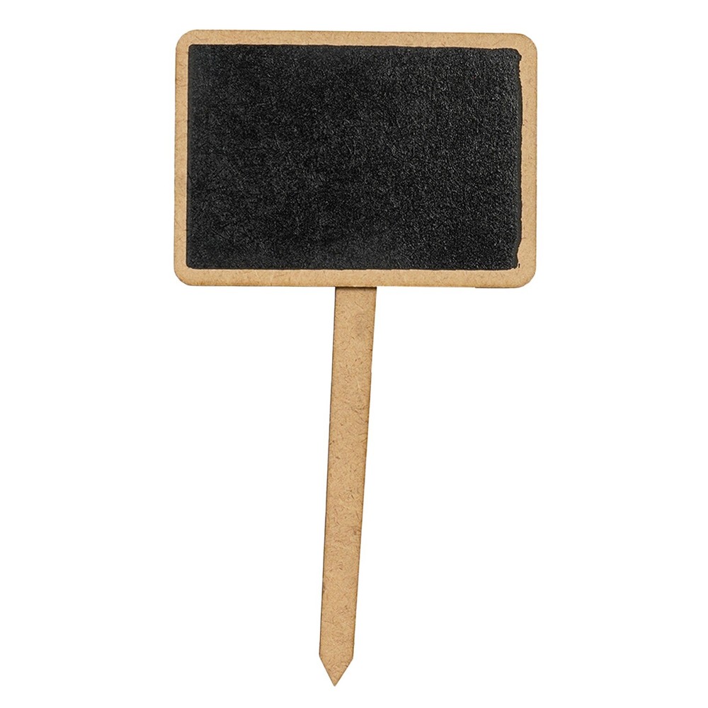 Little Birdie Mini Chalkboard Tabletop Sign 2/Pkg-Rectangle - 6 Pack
