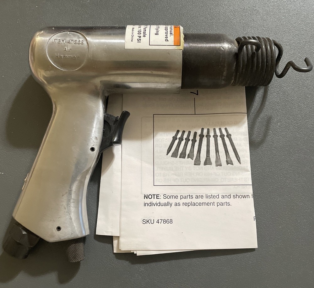 Central Pneumatic Air Hammer  90psi Model 47868