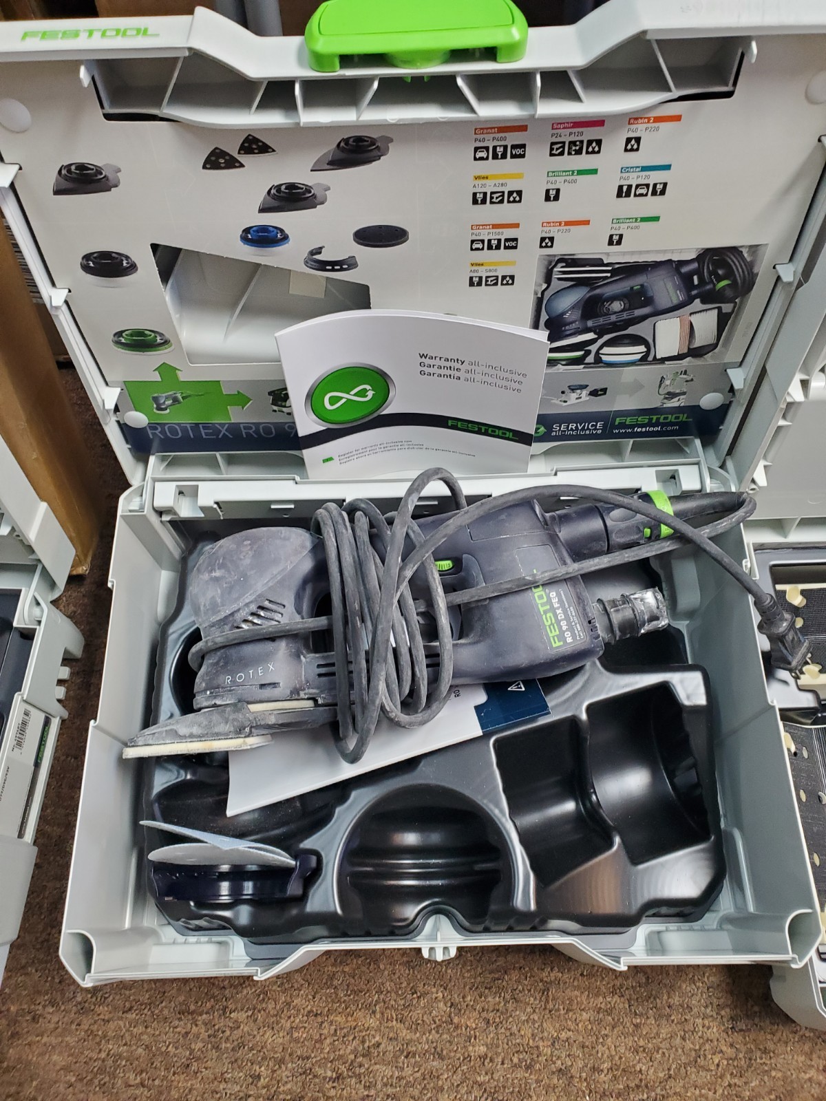 Festool CT MIDI I HEPA Dust Extractor with accessories.