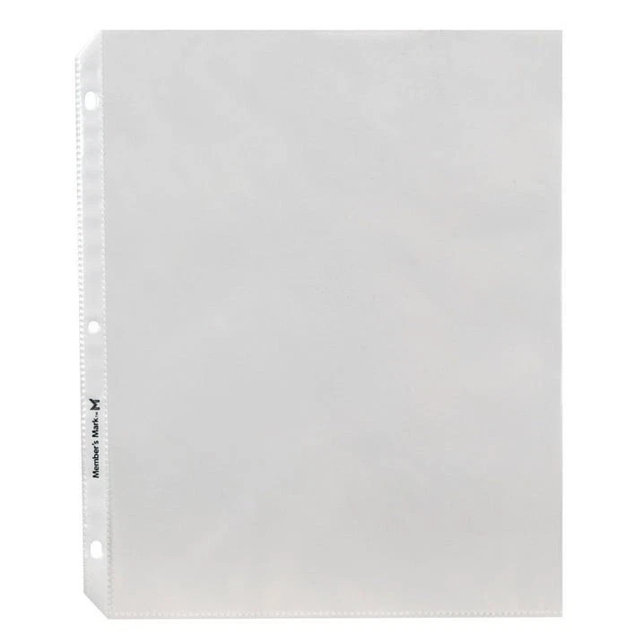 Member's Mark Sheet Protectors, Select Type 250 ct.