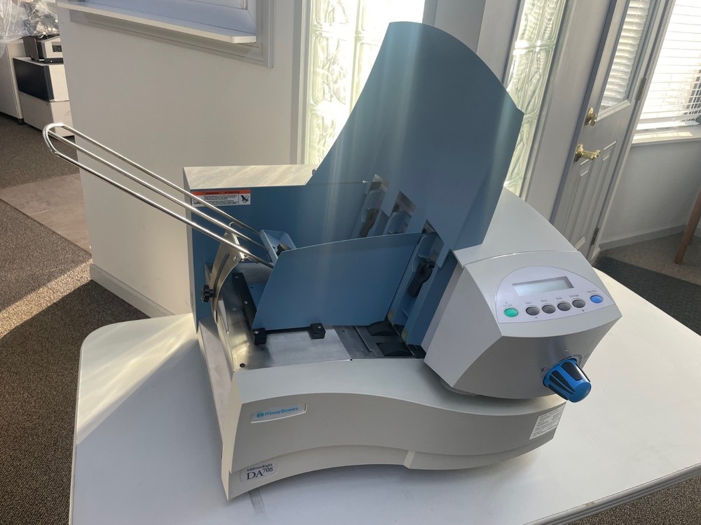 NEW-LIKE Pitney Bowes DA70s Address Printer - Total Lifetime Count: 11,401