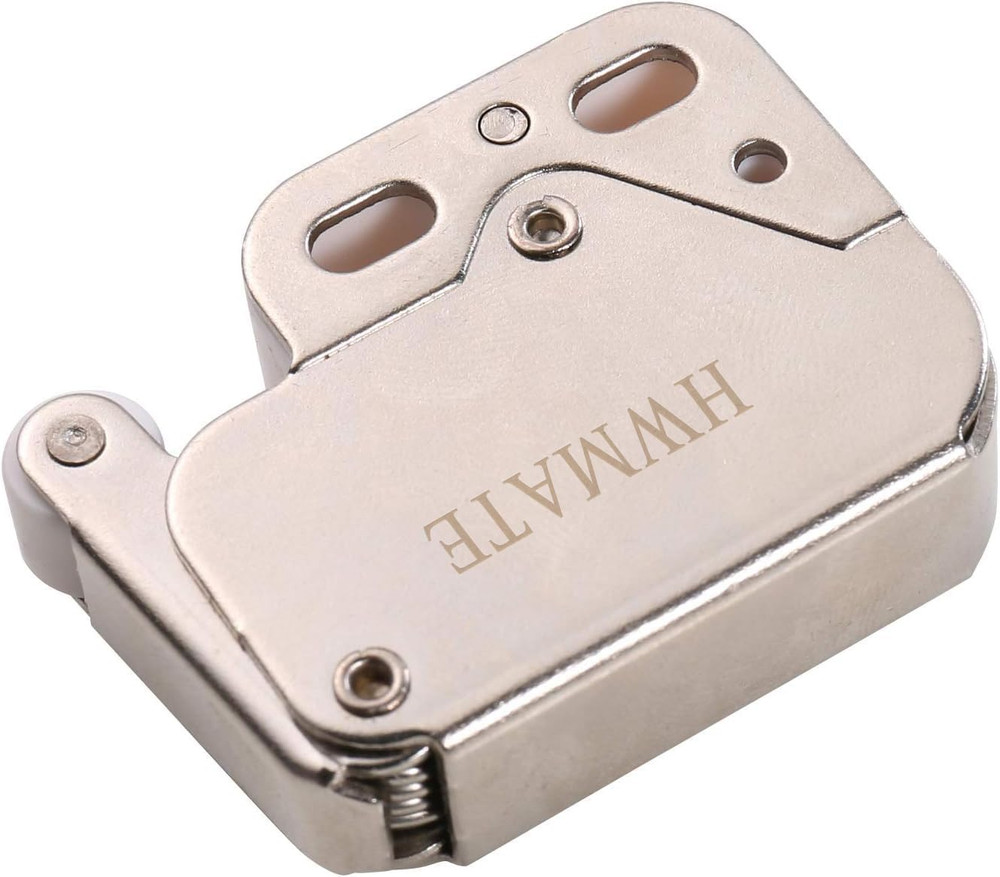 Push to Open Touch Release Lock Spring Loaded Mini Latch for Kitchen Cabinet Cup