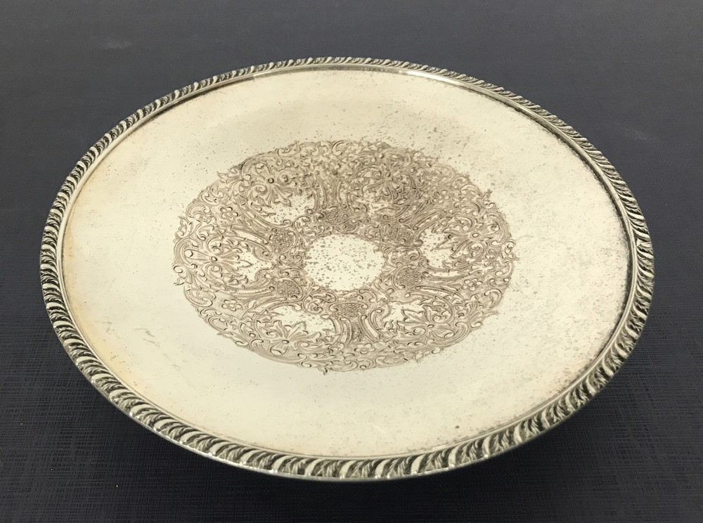 Prince Regent By Benedict Silver Plate Footed Candy Dish #401