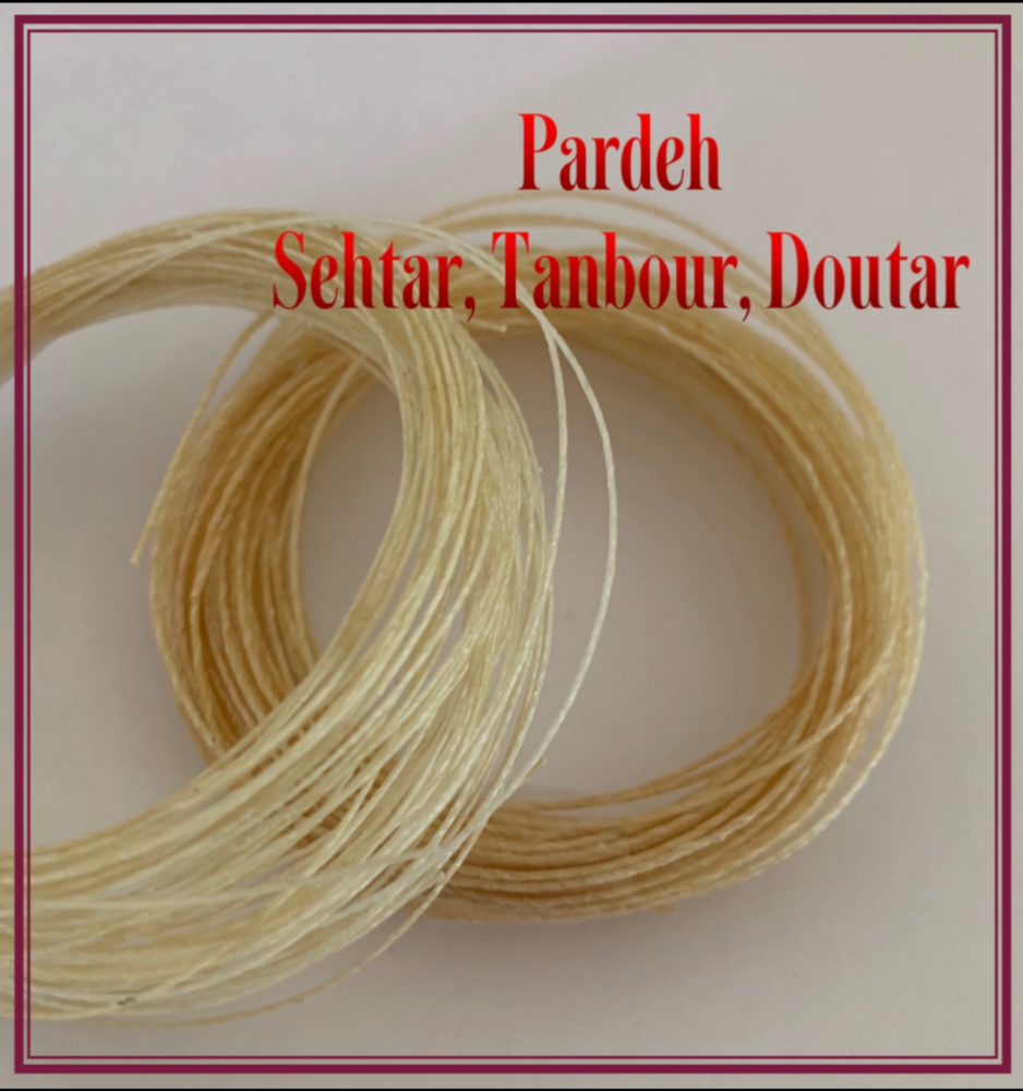 PARDEH and STRING TAAR, Parde, string persian tar HIGH QUALITY پرده و سیم تار