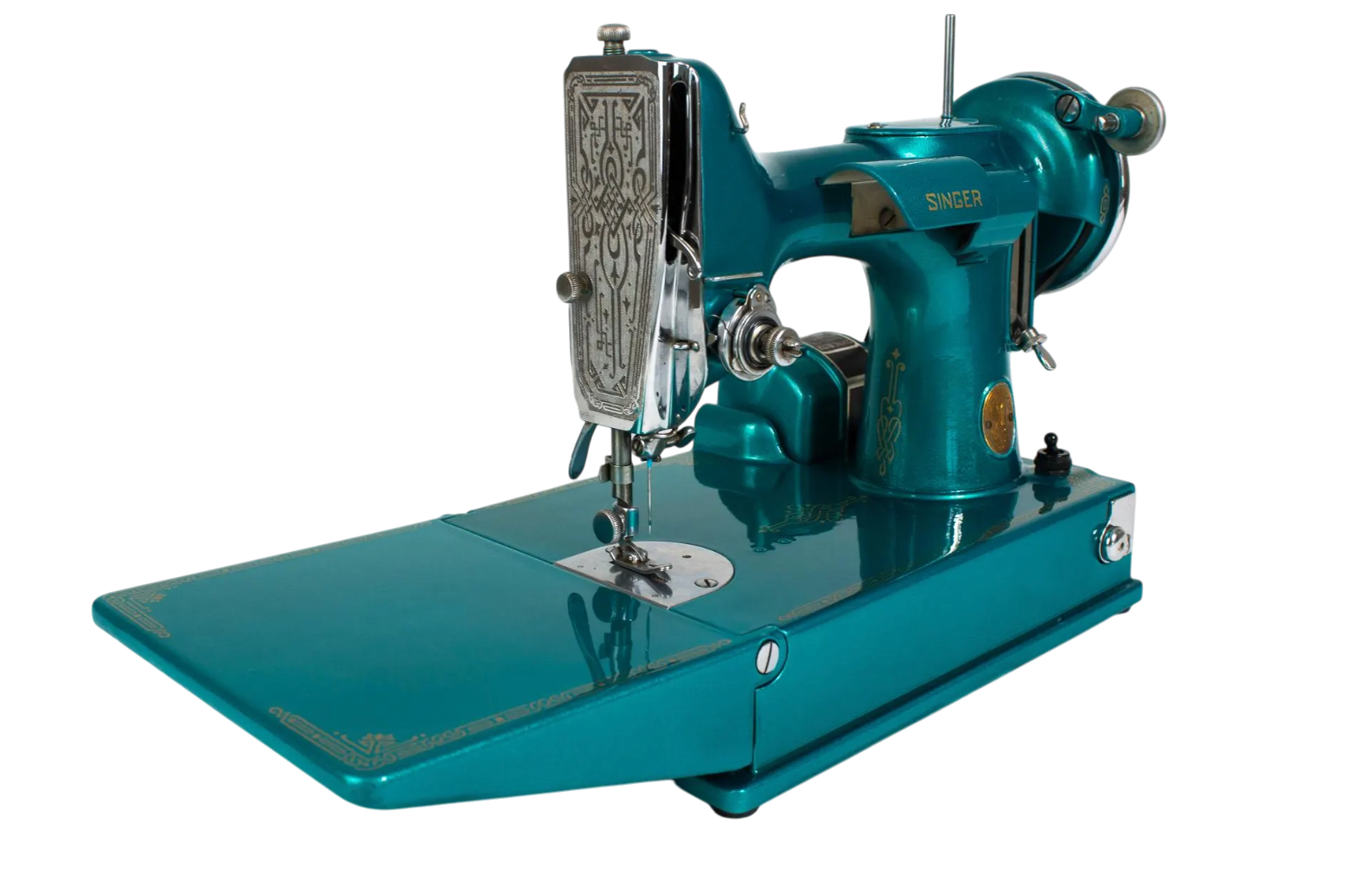 Singer Featherweight 221 Sewing Machine Custom Painted Color of Choice