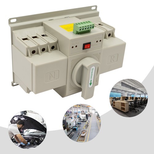 Automatic Switch Double Power Screw Mounting Switch Transfer Switch 110V AC 63A