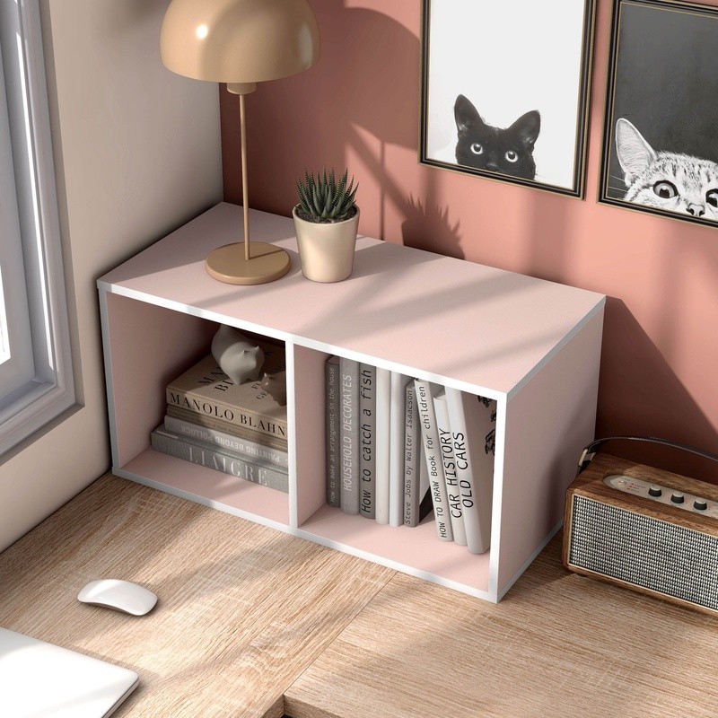 Stackable Cube Storage Shelves Modern Bookcase Organizer Office Kids Room New