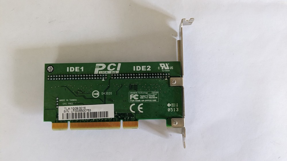 Excellent Promise Technology FastTrak TX2000 PCI IDE Raid Controller Card 
