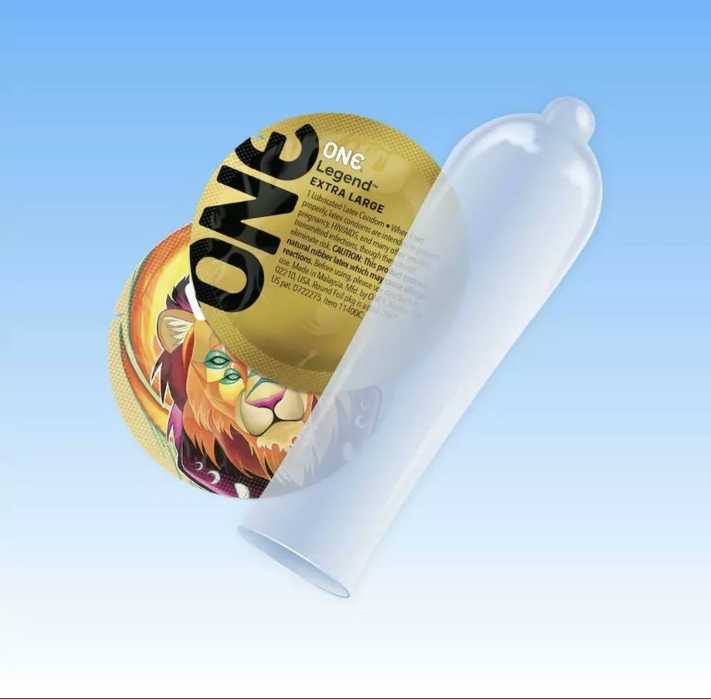 ONE Legend XL Large Bulk Condoms  1000 Case Exp 2028