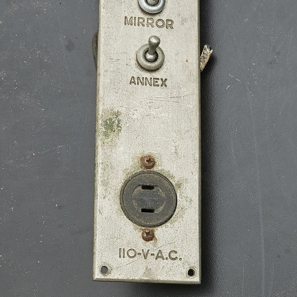 Antique Elevator Heat Control Panel Porter Call Button Ceiling Restoration