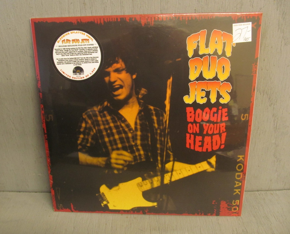 FLAT DUO JETS Boogie On Your Head! RSD 2026 LP sealed SPLATTER VINYL Record NEW