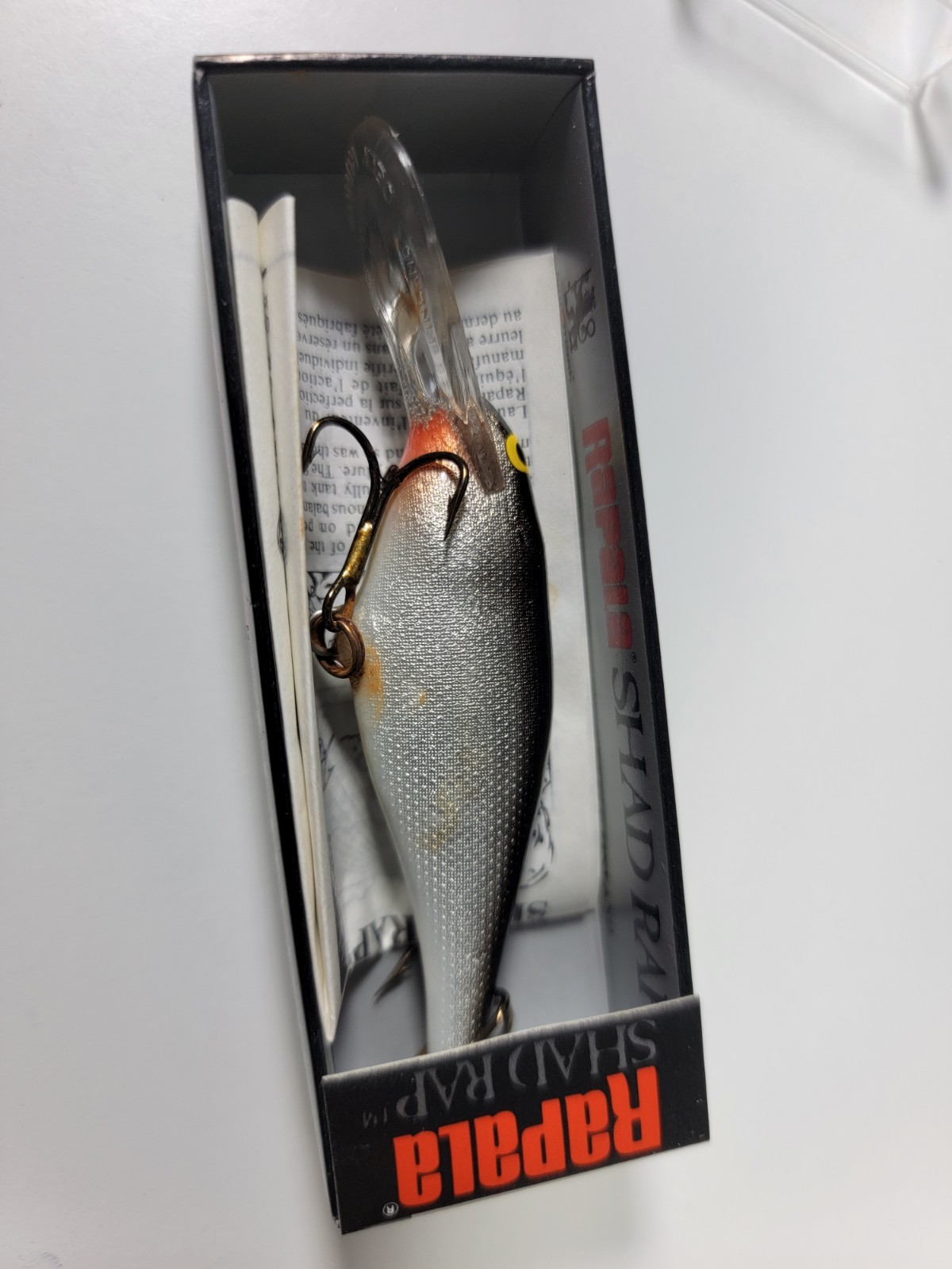 Lot Of 3 NEW Vintage Rapala Fishing Lures Boxes Shad Rap FREE shipping