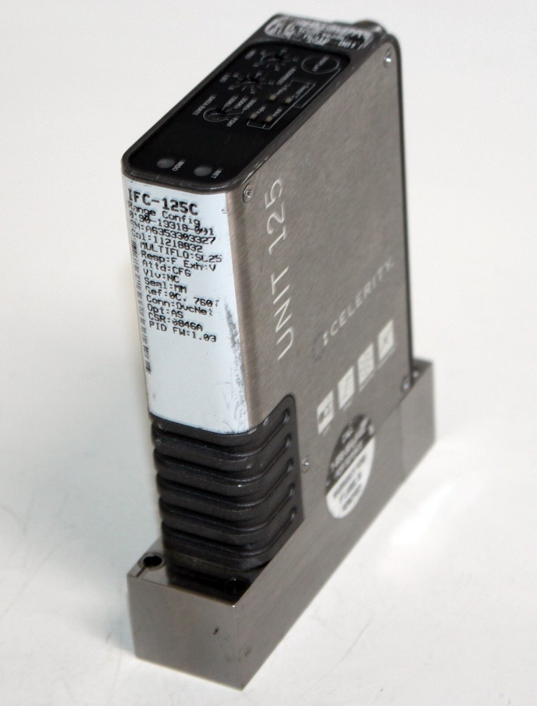 Unit 125 Celerity IFC-125C Mass Flow Controller 200 PSI