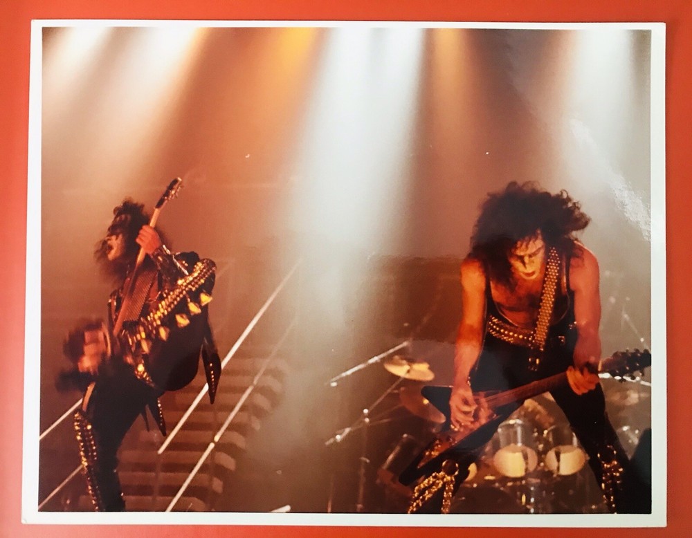 KISS 1977 1978  Rare Gene Simmons Paul Stanley Love Gun Alive II Kodak Photo