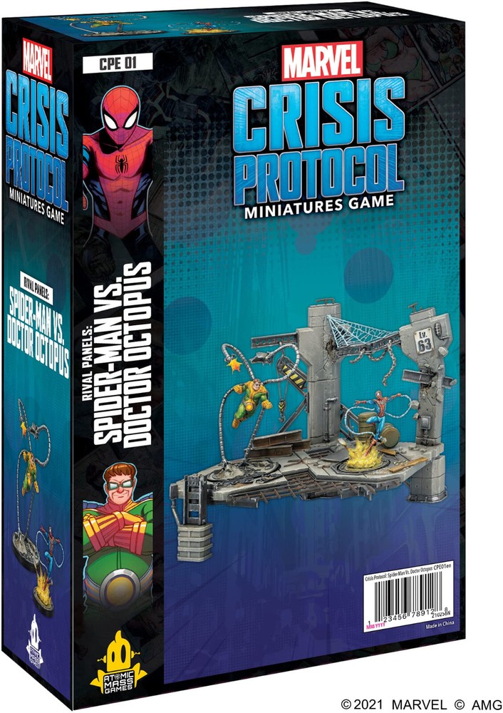 Marvel Crisis Protocol SpiderMan vs. Doctor Octopus Sealed