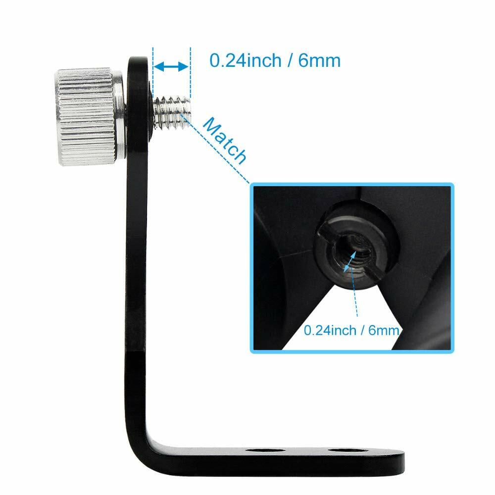 L-Shape Metal Adapter Mount Tripods Bracket Adapter Telescope