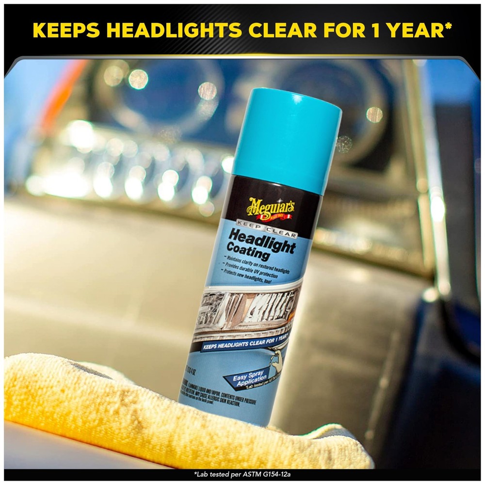 Meguiar's Keep Clear Headlight Coating, 1 Count (Pack of 1),