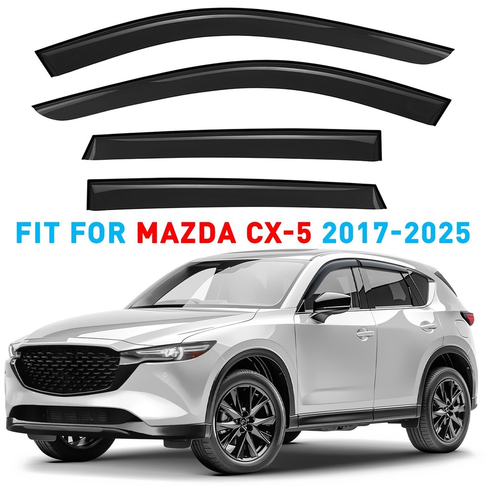 Rain Guards Vent Visors Shade for 2017-2025 Mazda CX-5